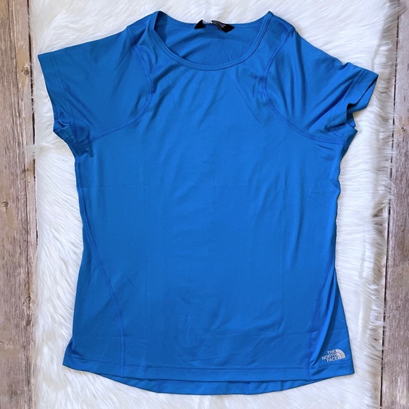 The North Face Tops - The North Face On The Go Tee In Campanula Blue